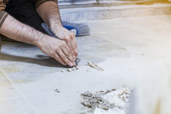 Regrout tiles