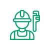 MS Icon Plumbing Green