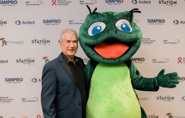 Megasealed founder and MD with megasealed frog
