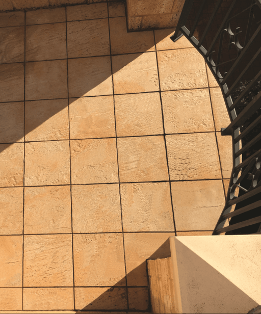 Balcony before renovation