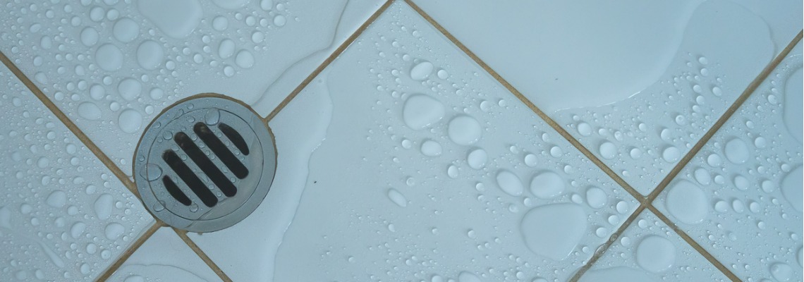 leaking shower tiles