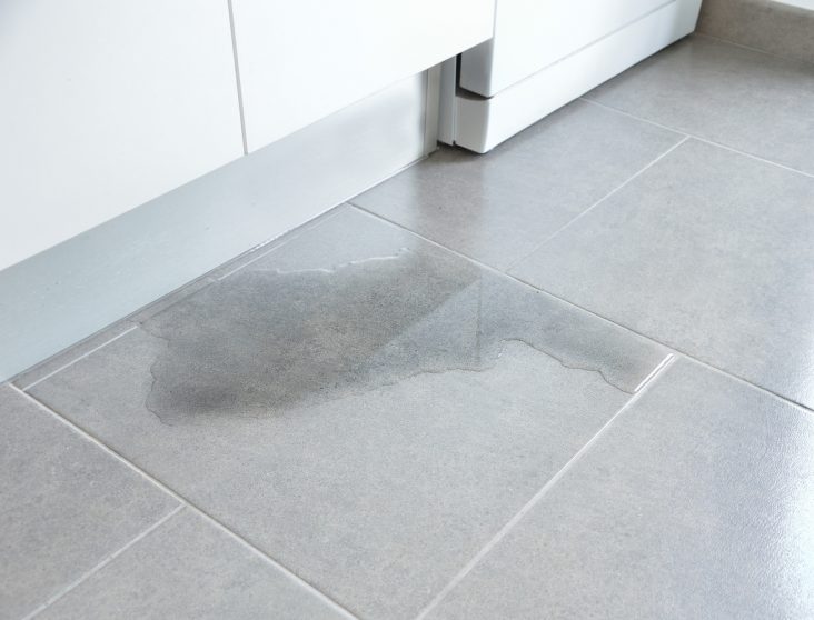leaking tiles